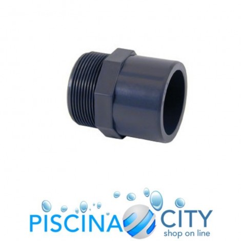 ASTRALPOOL MANICOTTO PVC NIPPLO ø 75 - 63 X 2" E MEZZO